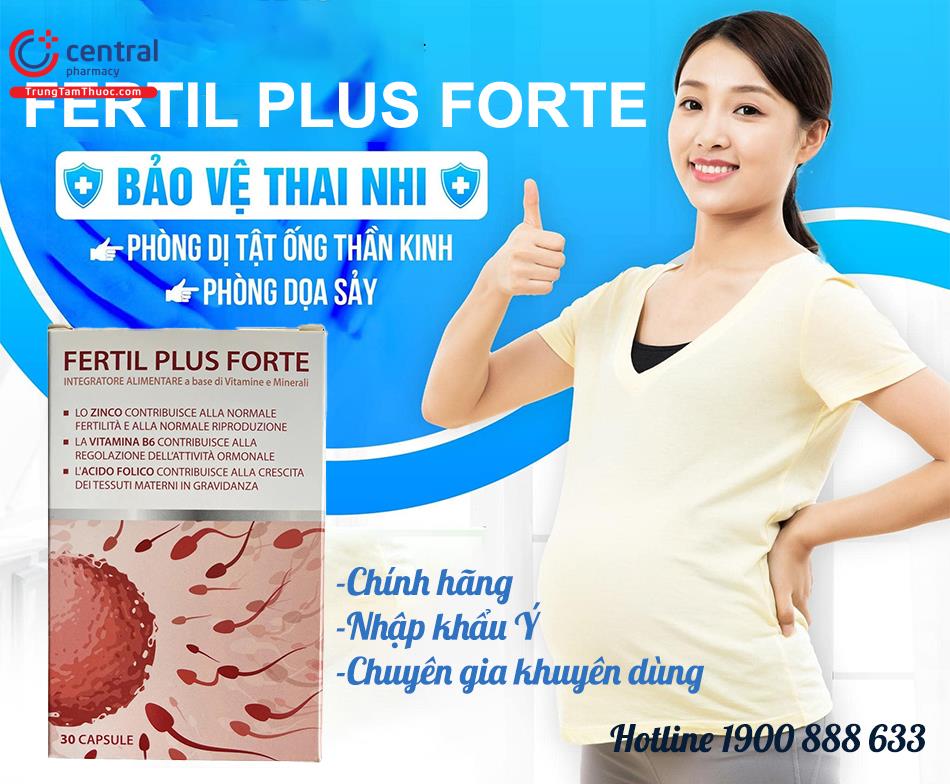 Tác dụng của Fertil Plus Forte 