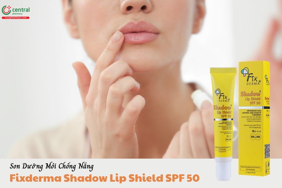 Son dưỡng chống nắng Fixderma Shadow Lip Shield SPF 50