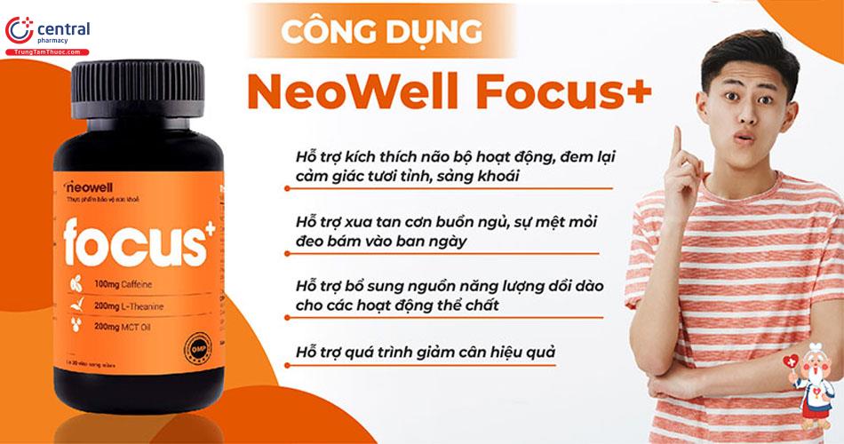 Công dụng của Neowell Focus+