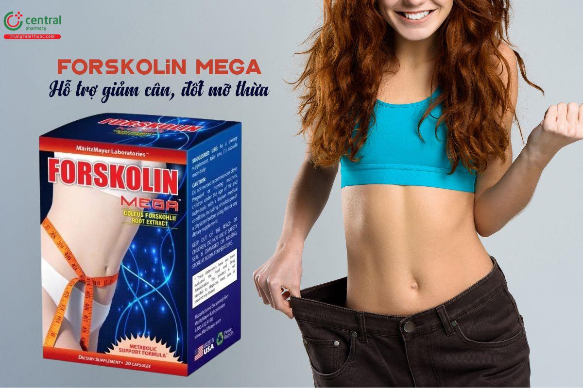 Forskolin Mega 30 viên - Hỗ trợ giảm cân của Mỹ