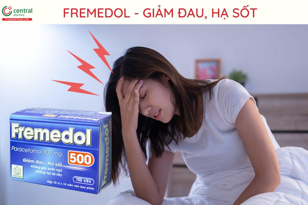 Chỉ định thuốc Fremedol 500mg