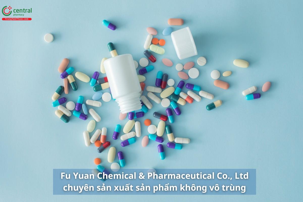 Fu Yuan Chemical & Pharmaceutical Co., Ltd chuyên sản xuất chế phẩm dạng dung dịch, rắn và bán rắn