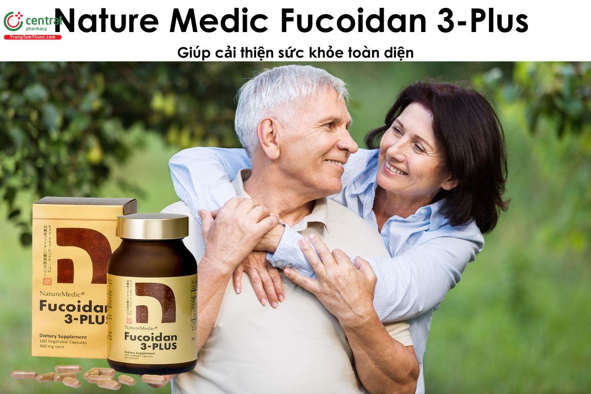 Nature Medic Fucoidan 3-Plus Giúp cải thiện sức khỏe toàn diện