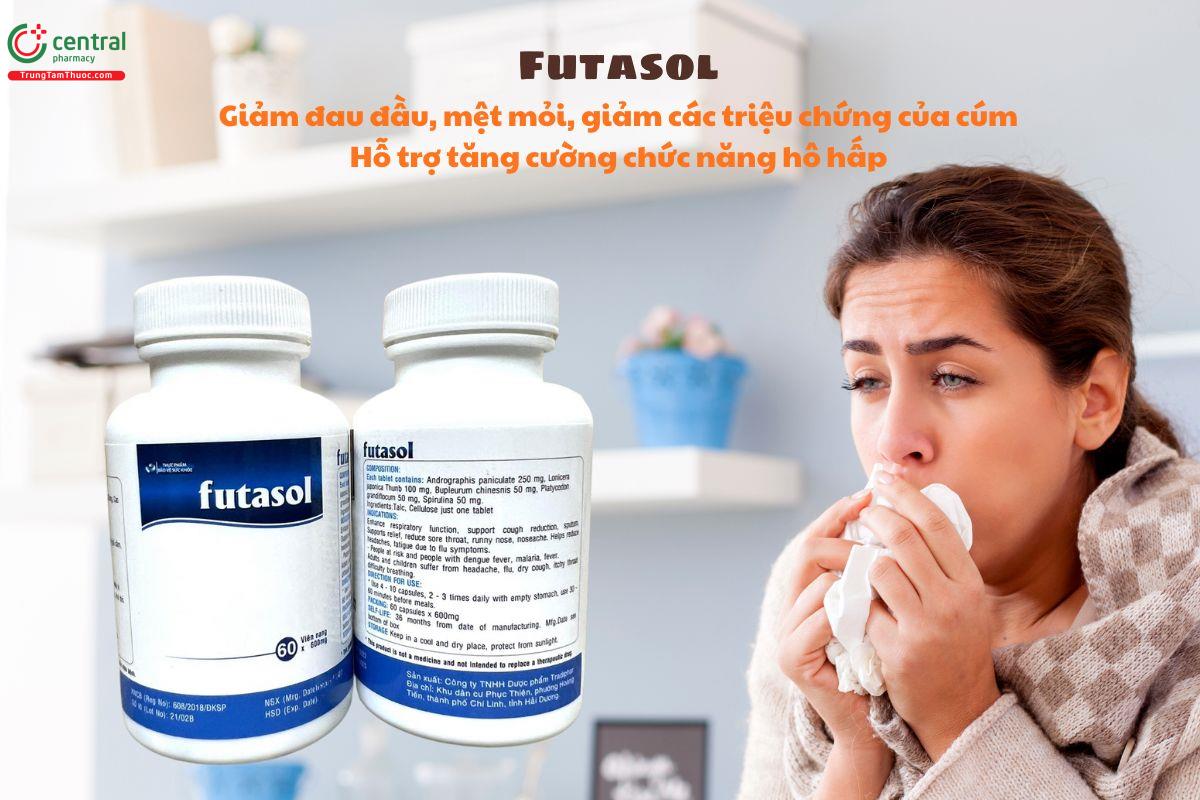 Futasol - Tăng cường chức năng hô hấp, giảm cảm cúm
