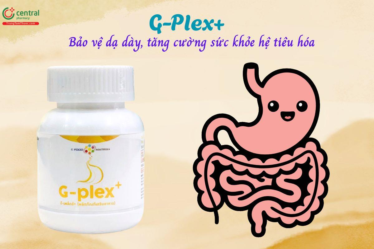 G-Plex+ -  Tăng cường sức khỏe hệ tiêu hóa, bảo vệ dạ dày