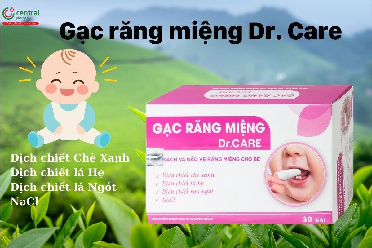 Thành phần gạc răng miệng Dr. Care 