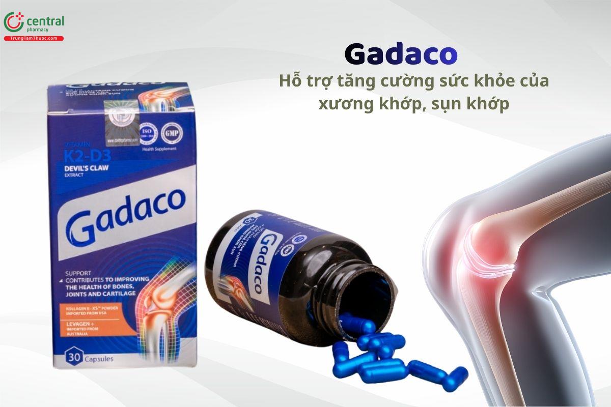 Gadaco - Tăng cường sức khỏe của xương và sụn khớp