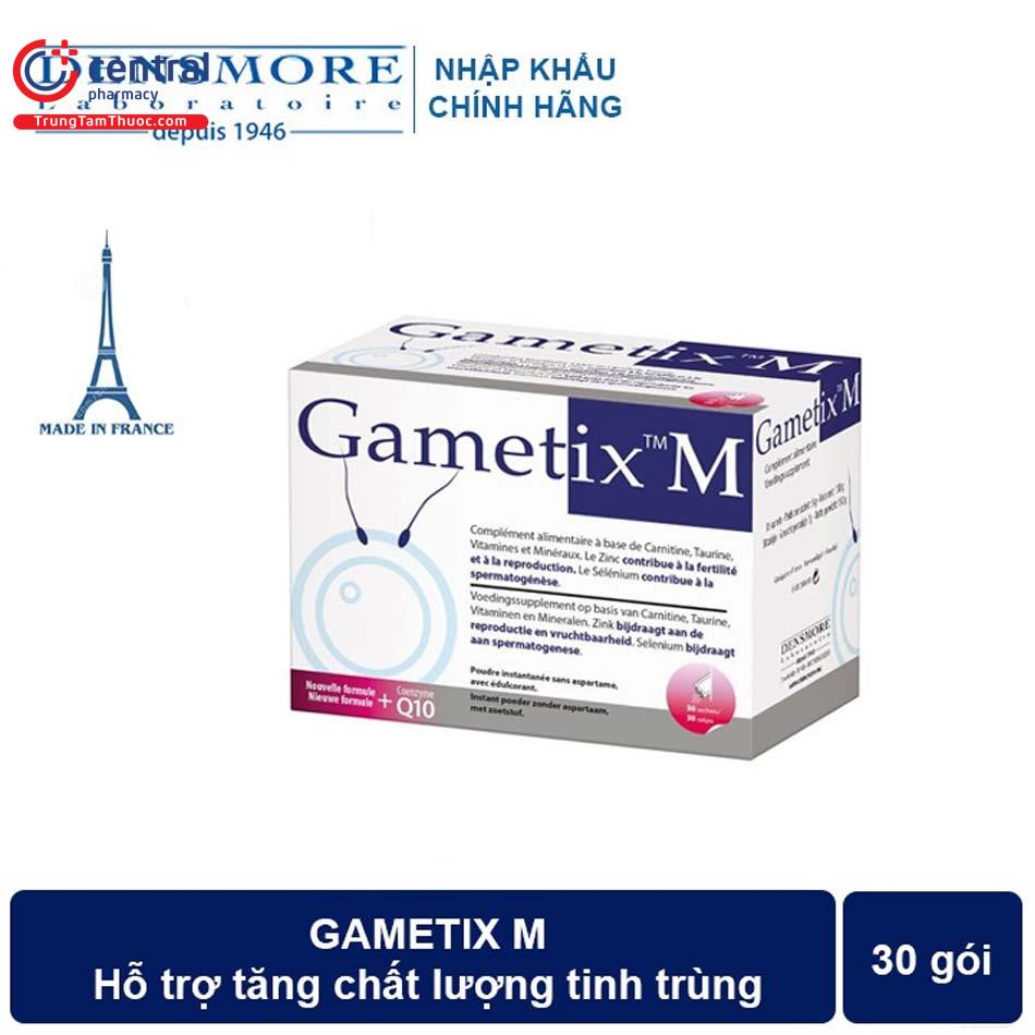 Gametix M - Thuốc hỗ trợ nâng cao chất lượng tinh trùng