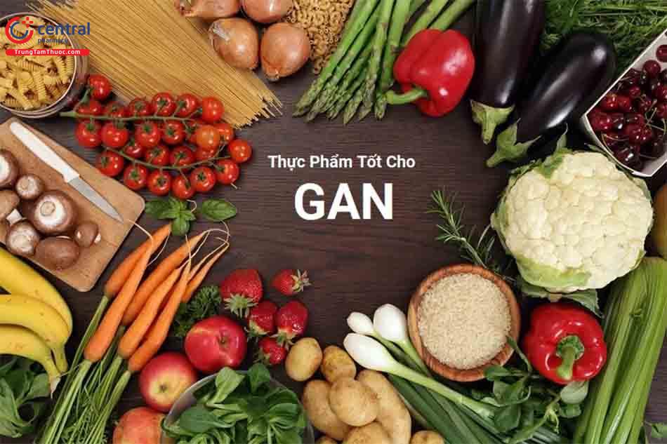 Một số loại thực phẩm tốt cho gan
