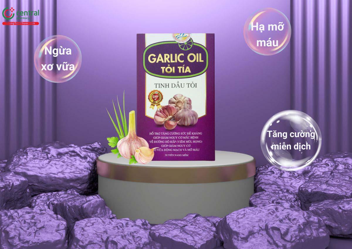 Garlic Oil Tỏi Tía giúp tăng cường miễn dịch