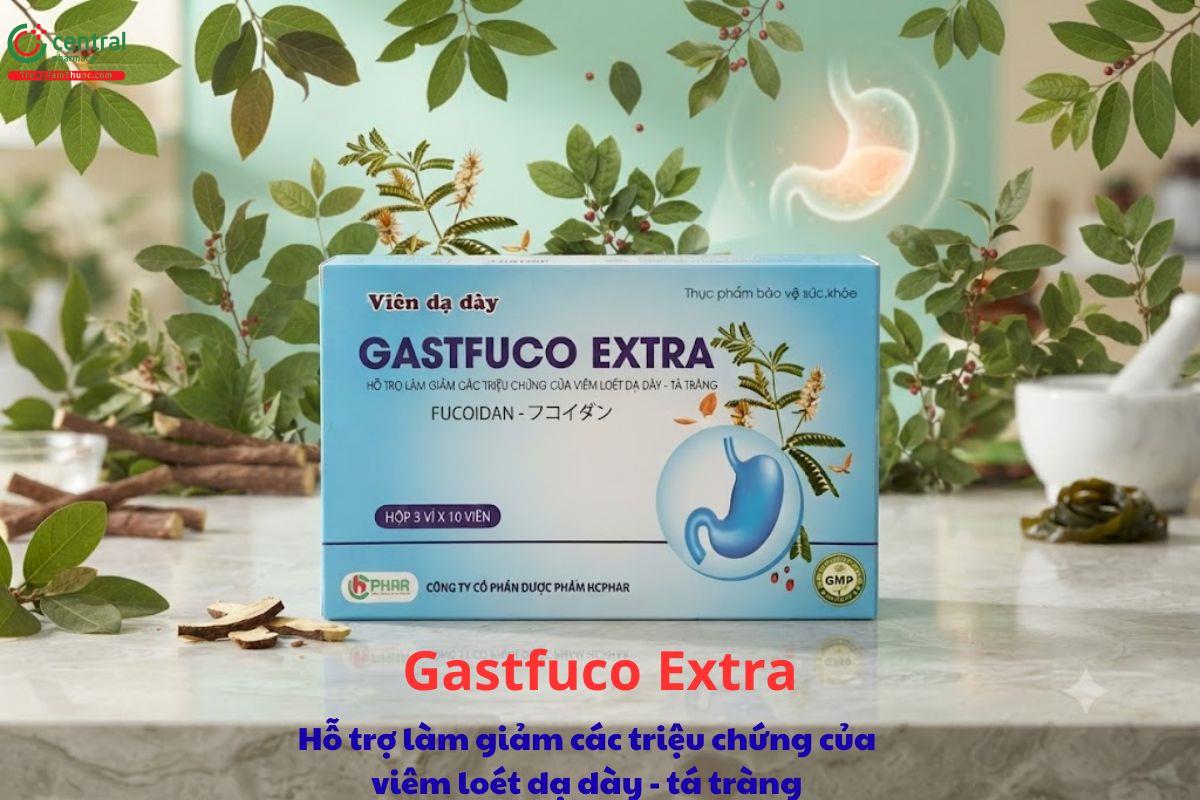 Gastfuco Extra làm giảm các triệu chứng của viêm loét dạ dày - tá tràng