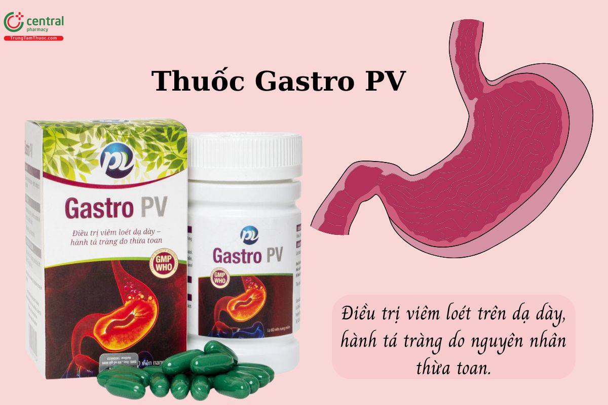 Chỉ định của thuốc Gastro PV