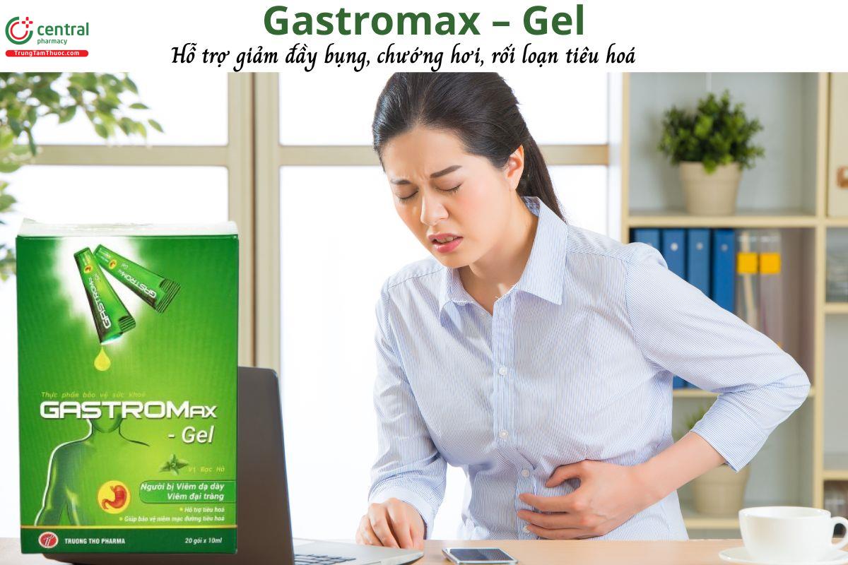 Gastromax - Gel - Dùng cho người bị viêm dạ dày, viêm đại tràng
