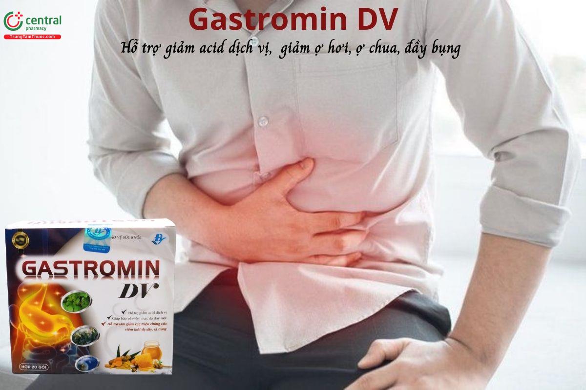 Gastromin DV - Hỗ trợ giảm acid dịch vị, bảo vệ niêm mạc dạ dày
