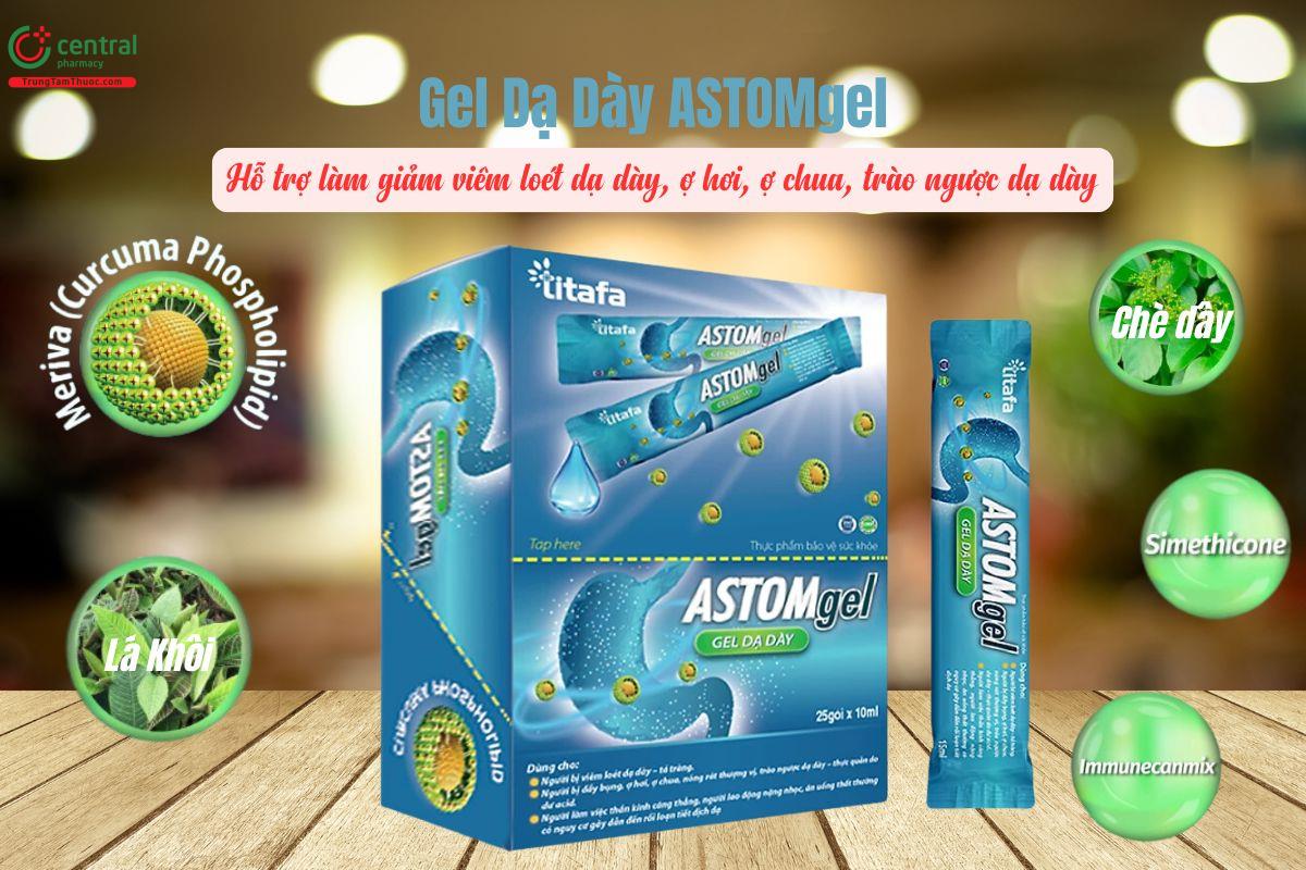 Gel Dạ Dày ASTOMgel - Giải pháp cho người viêm loét dạ dày - tá tràng