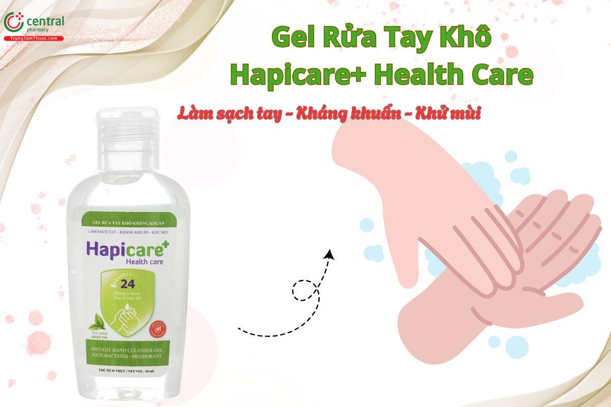 Gel Rửa Tay Khô Hapicare+ Health Care -  Làm sạch tay, kháng khuẩn và khử mùi hôi 