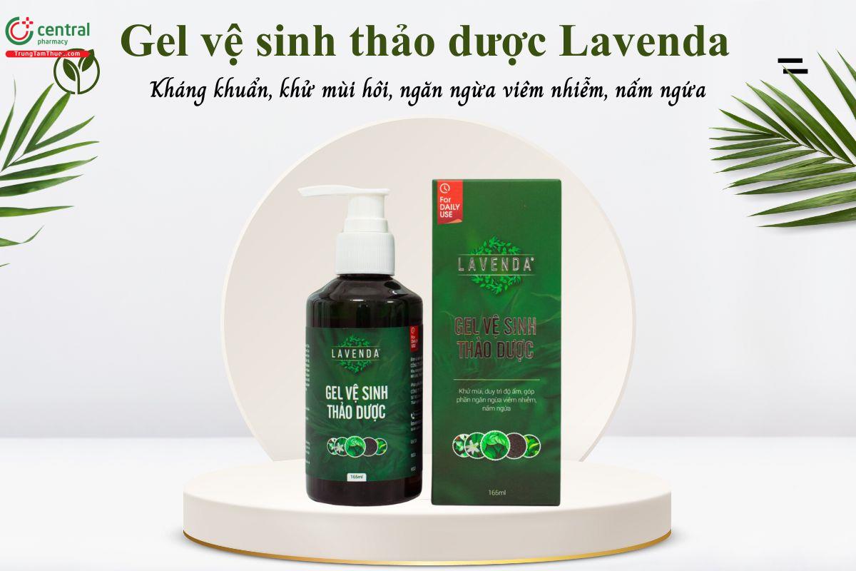 Gel vệ sinh thảo dược Lavenda - Hỗ trợ kháng khuẩn, khử mùi, ngừa viêm nhiễm