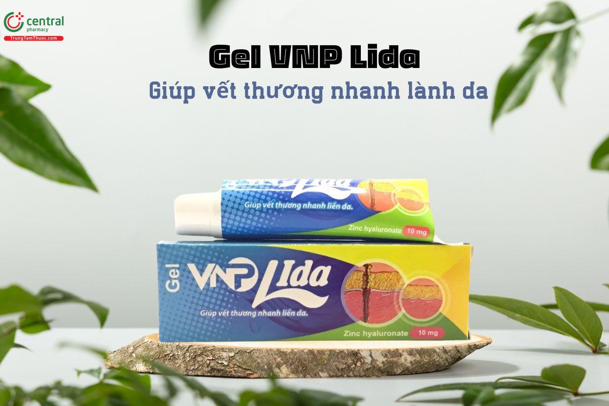 Gel VNP Lida - Giúp vết thương nhanh lành