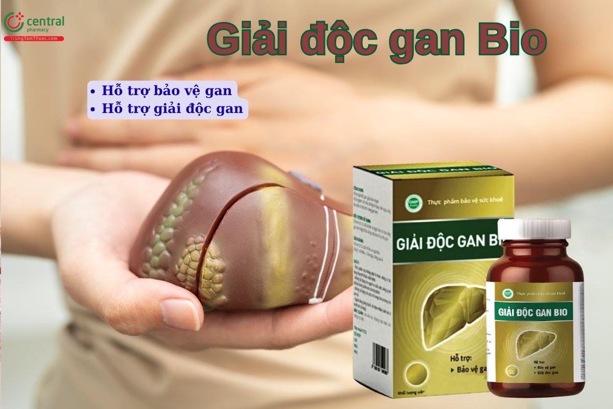 Viên uống Giải độc gan Bio giúp bảo vệ gan, giải độc gan
