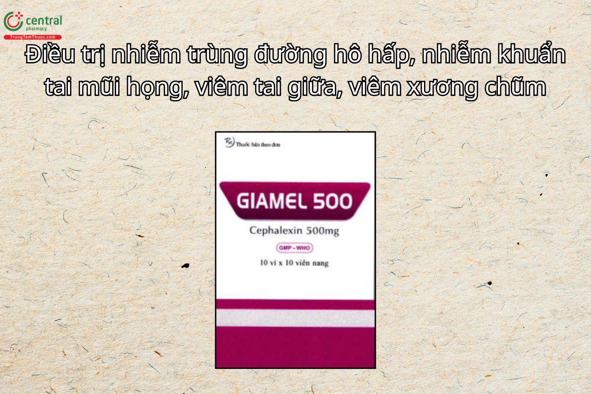 Thuốc Giamel 500 điều trị viêm đường tiết niệu, nhiễm khuẩn sản – phụ khoa