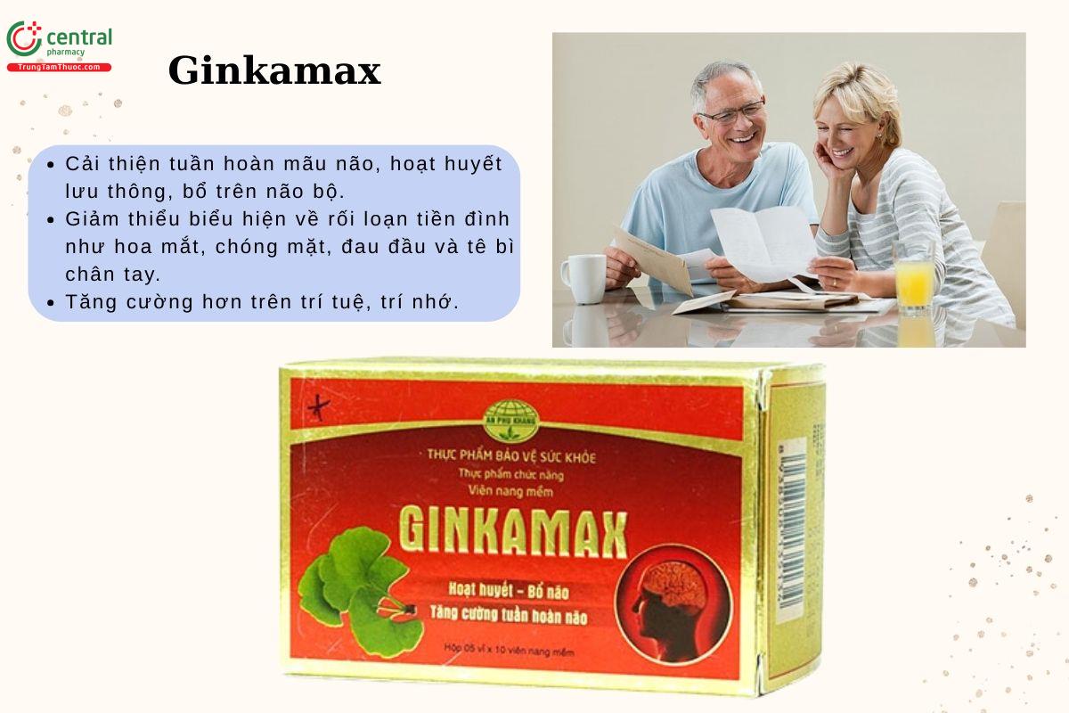 Công dụng của Ginkamax