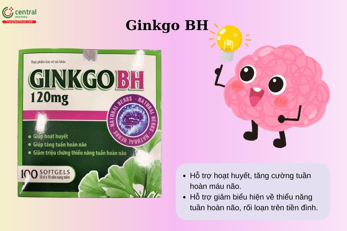 Công dụng của Ginkgo BH