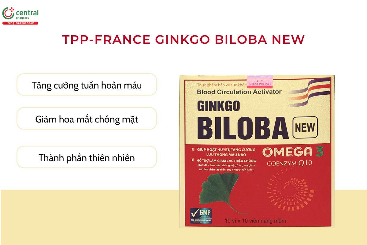 Công dụng Ginkgo Biloba New