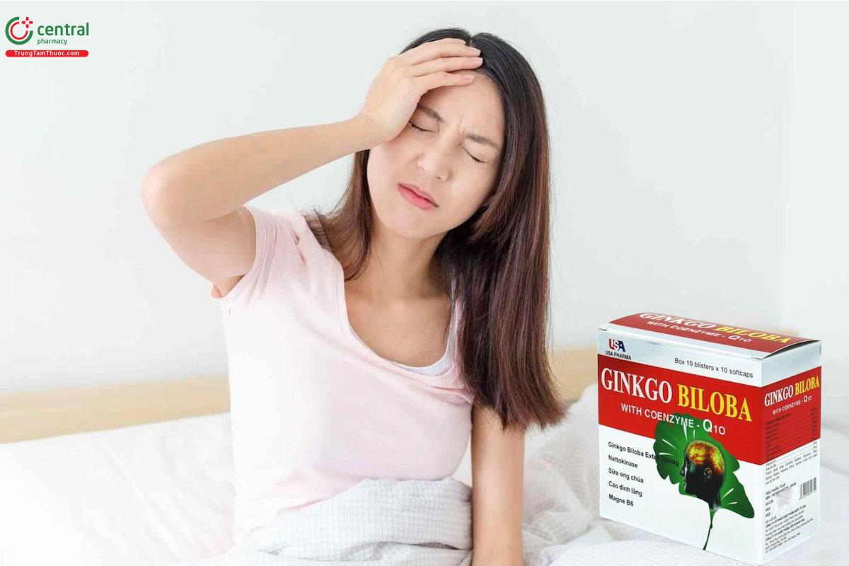 Ginkgo Biloba With Coenzyme - Q10 giúp tăng tuần hoàn máu não