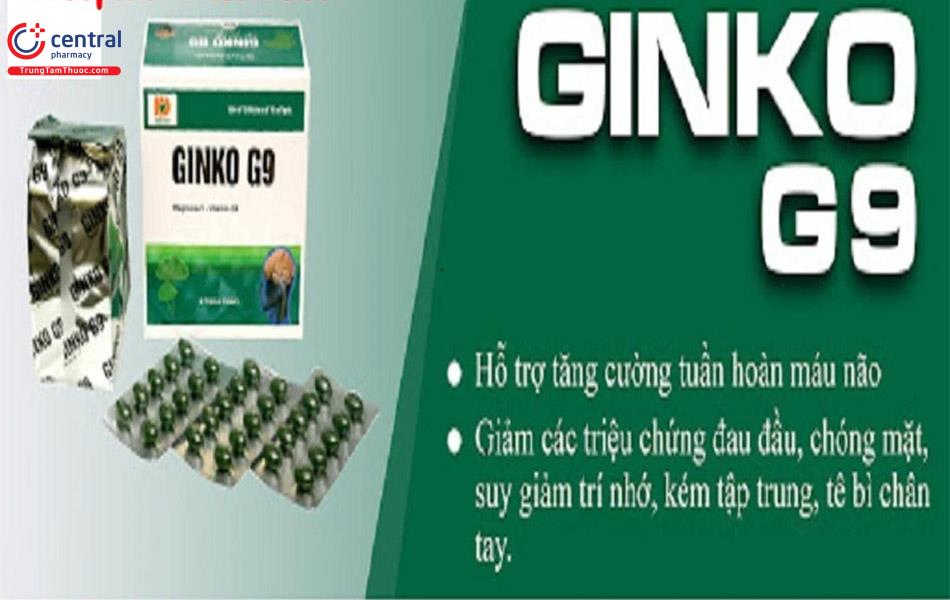 Ginko G9 cải thiện trí nhớ