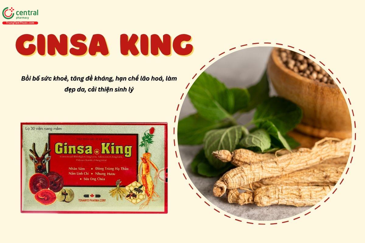 Công dụng của sản phẩm Ginsa King là gì?