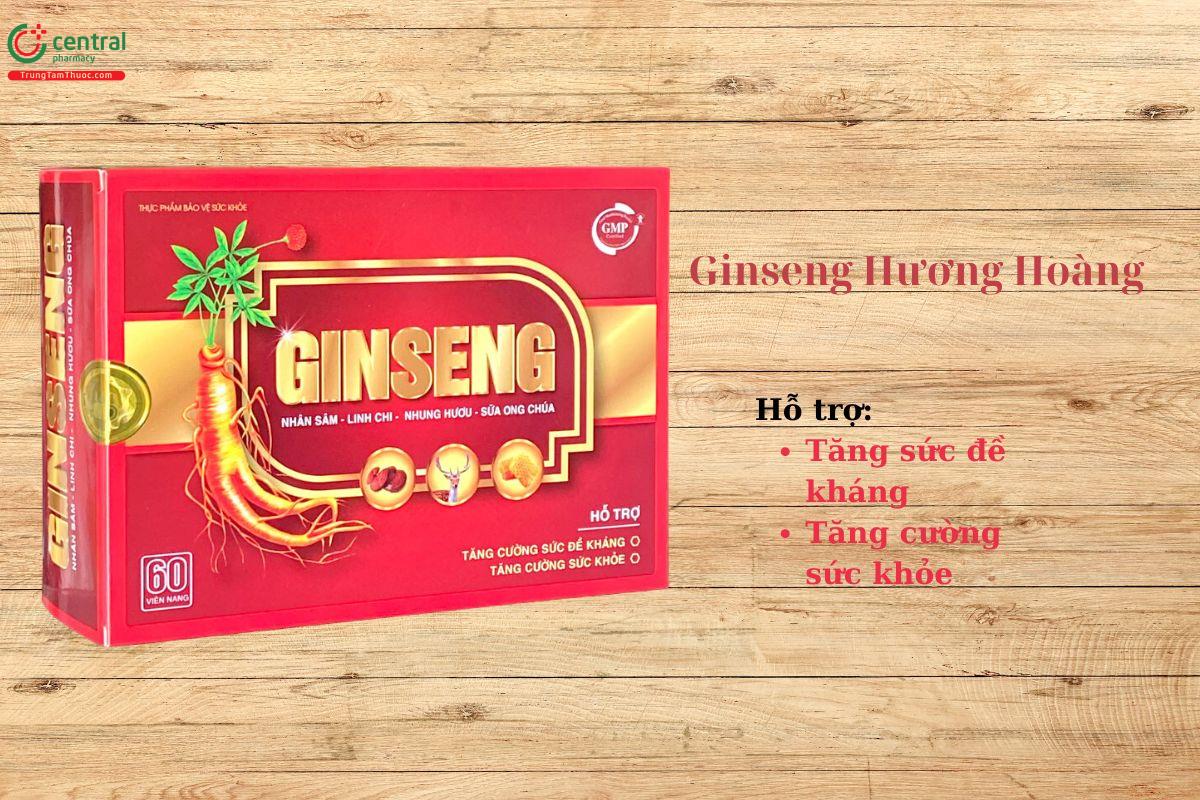 Ginseng Hương Hoàng tăng cường sức đề kháng, nâng cao sức khỏe