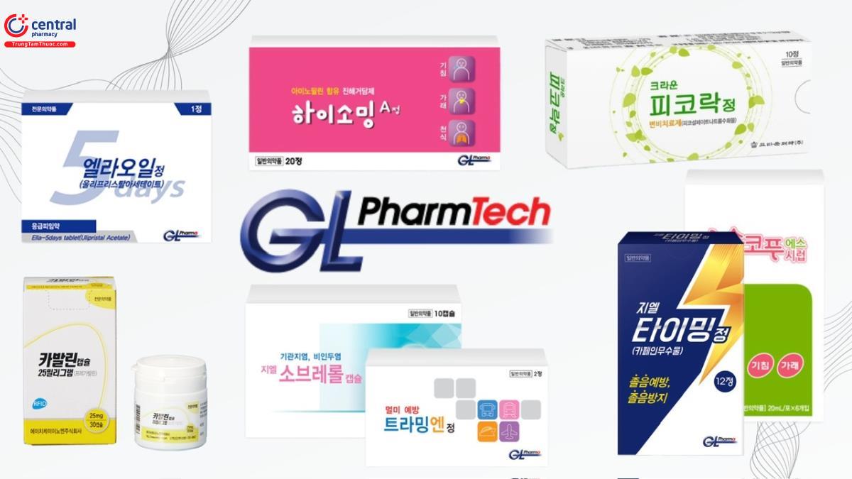 Các sản phẩm do GL PharmTech phảt triển