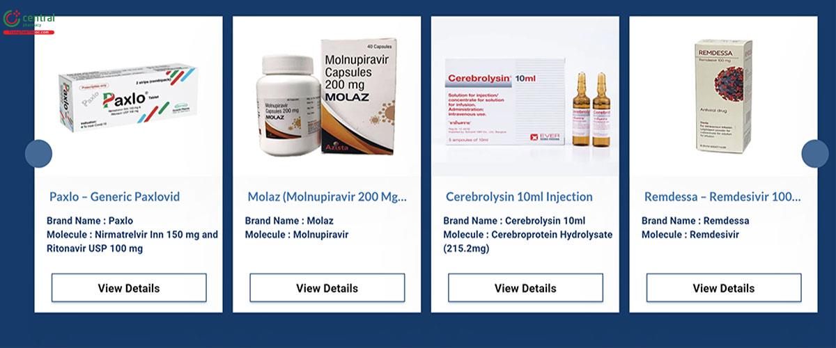 Một số sản phẩm của Glarea Healthcare