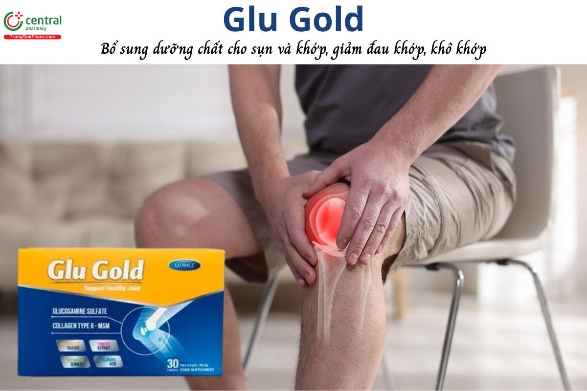 Glu Gold - Bổ sung dưỡng chất cho khớp và sụn, giảm đau khớp, khô khớp