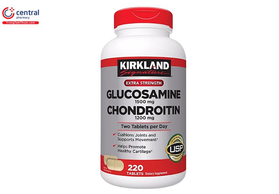 Hình ảnh thuốc chứa thành phần Glucosamine và Chondroitin trên thị trường