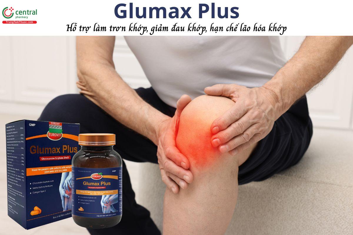 Glumax Plus - Hỗ trợ làm trơn ổ khớp, giảm viêm khớp, đau khớp