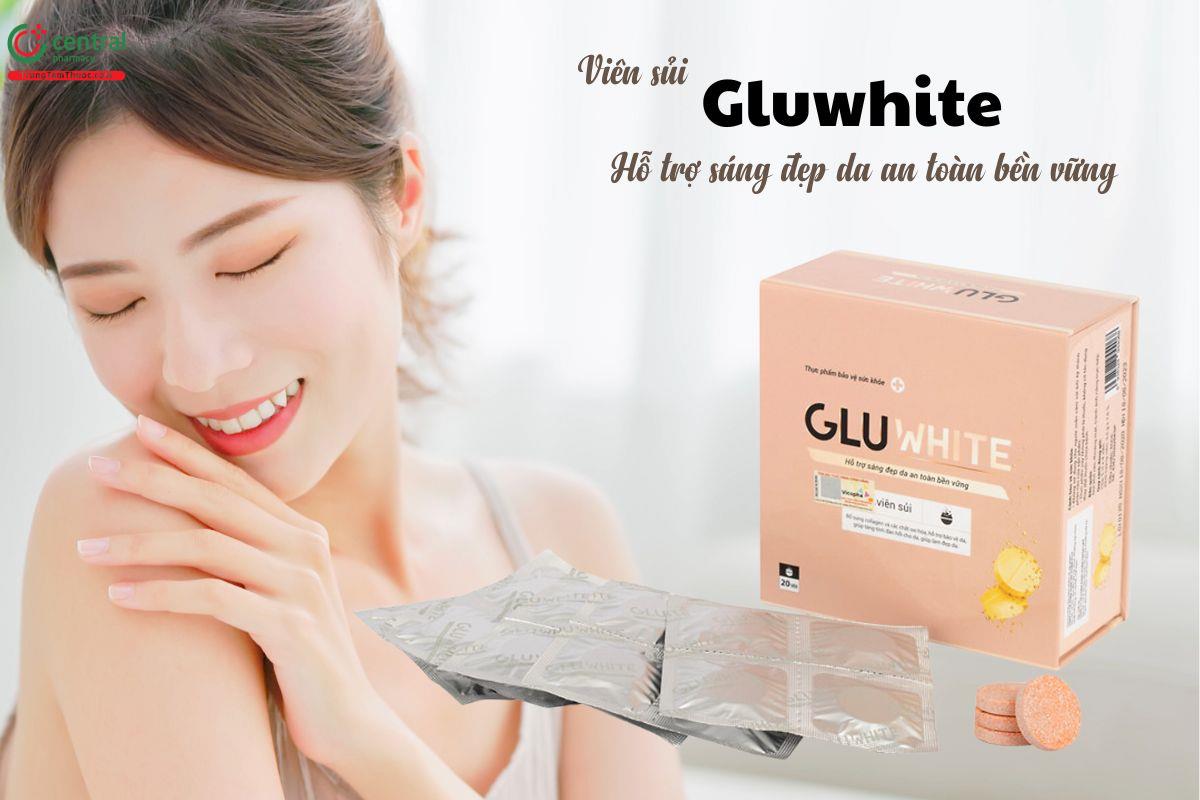 Viên sủi Gluwhite - Hỗ trợ làm sáng đẹp da an toàn bền vững