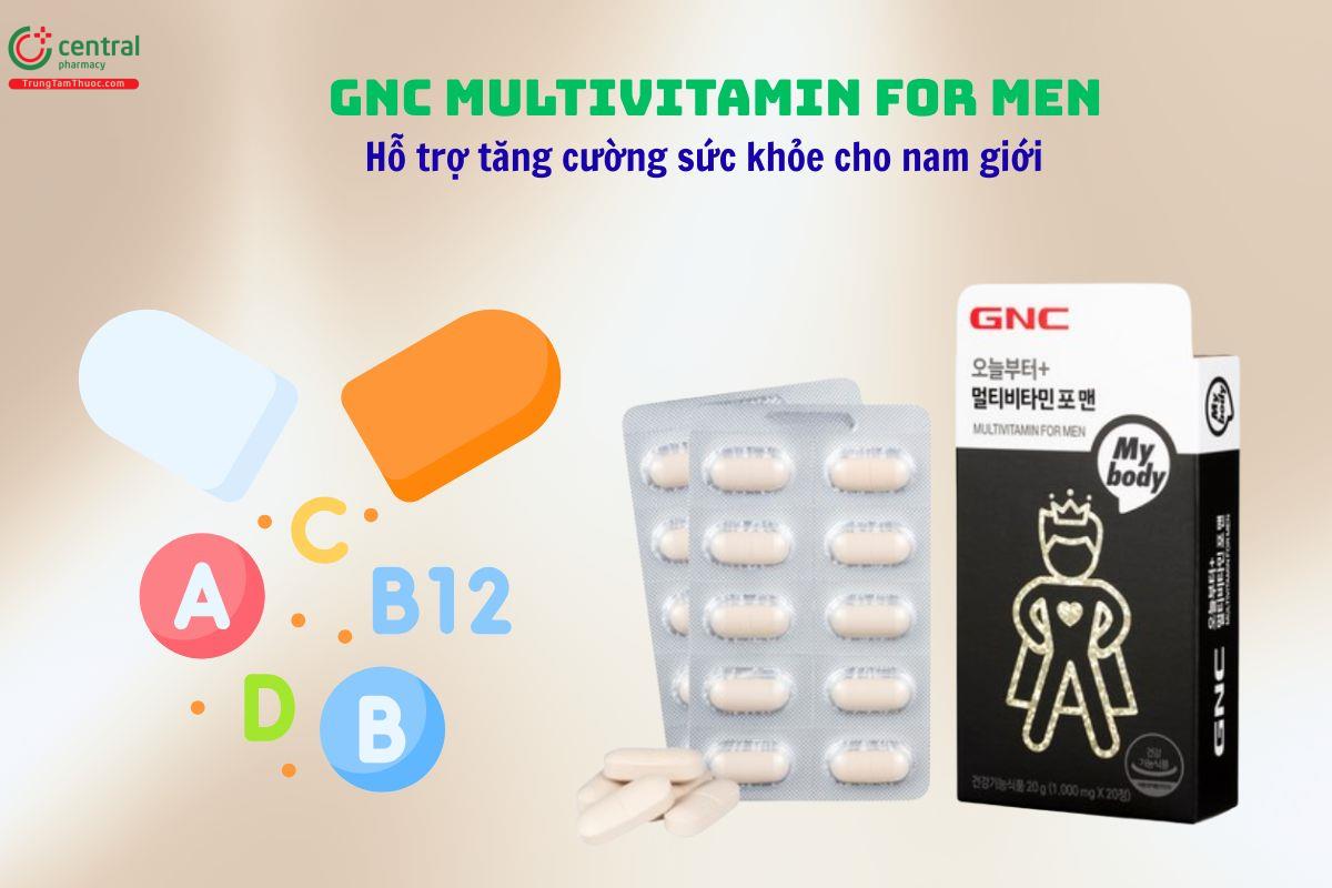 GNC Multivitamin For Men hỗ trợ bổ sung vitamin và khoáng chất cho nam giới