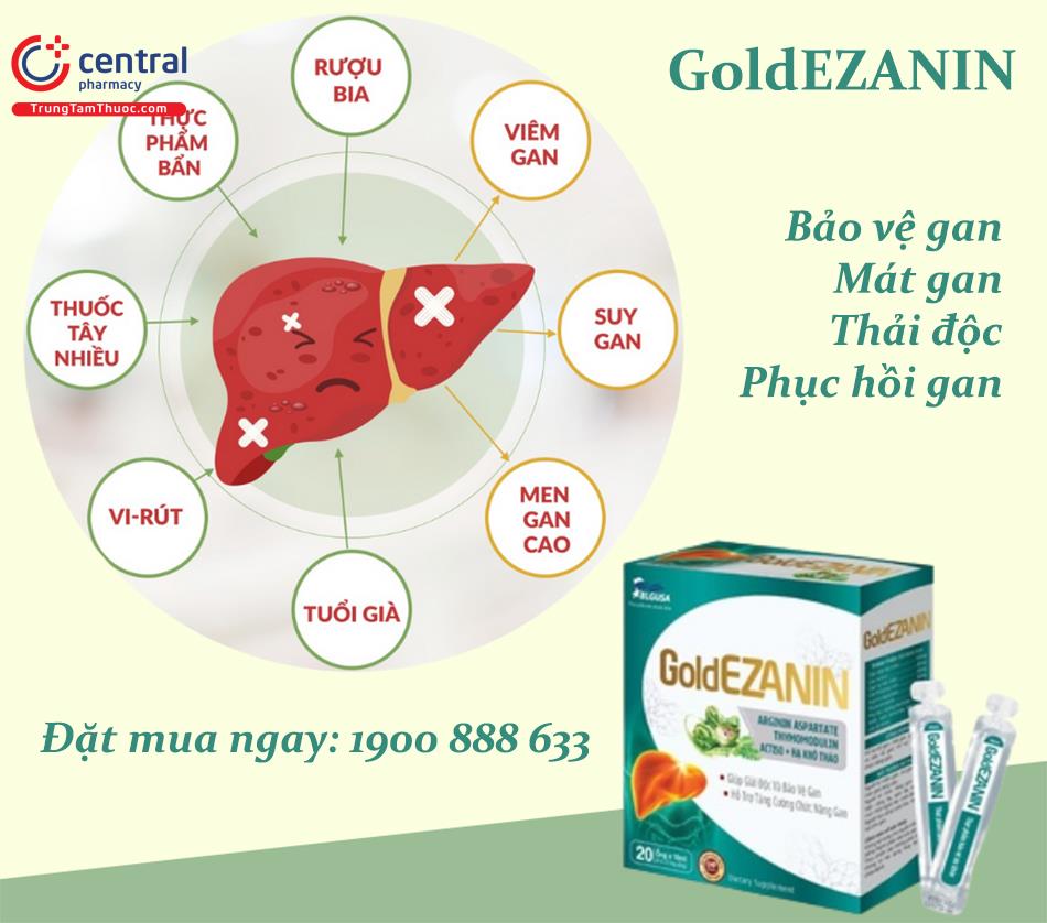 Tác dụng của Gold Ezanin