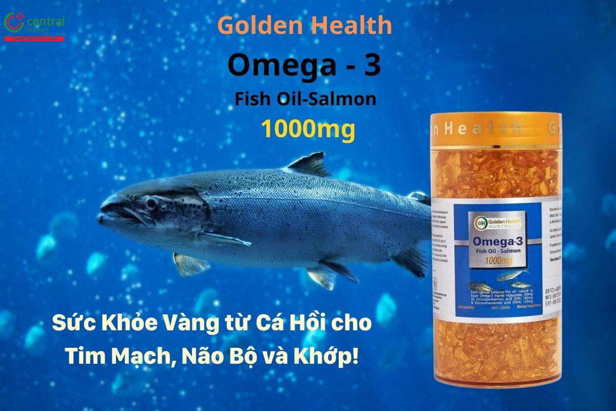 Golden Health Omega 3 Fish Oil-Salmon 1000mg