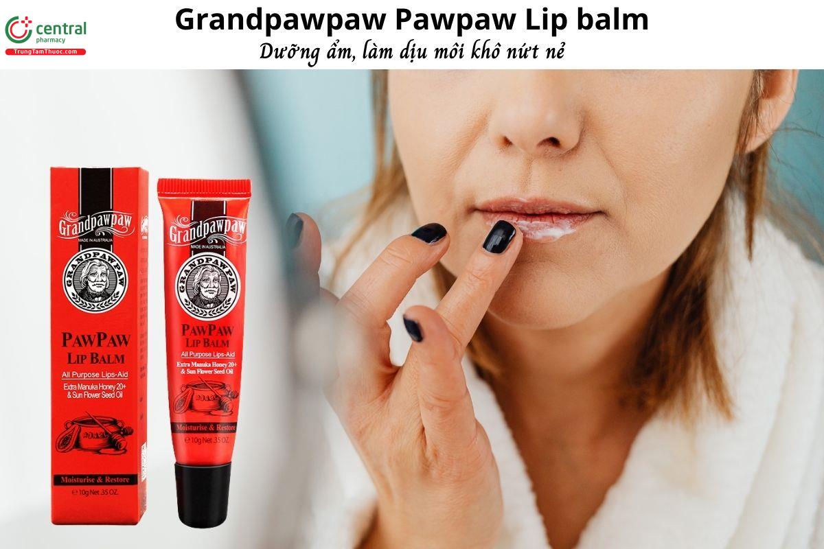 Grandpawpaw Pawpaw Lip Balm - Dưỡng ẩm, giảm khô môi, nứt nẻ