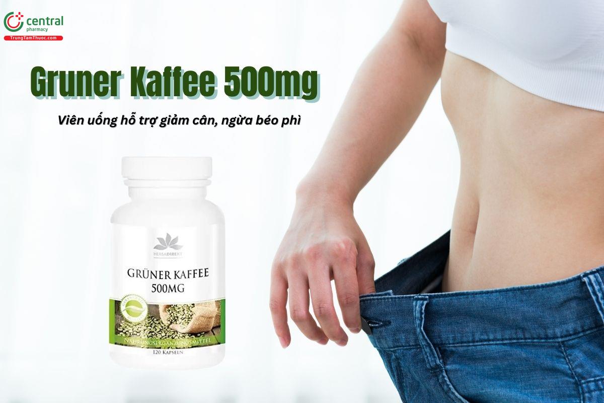 Gruner Kaffee 500mg Herba Direkt có tác dụng gì?