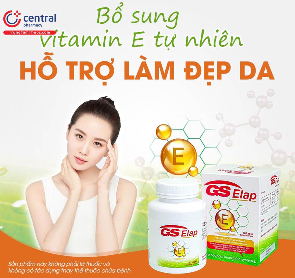 Hình 2: GS Elap hỗ trợ làm đẹp da