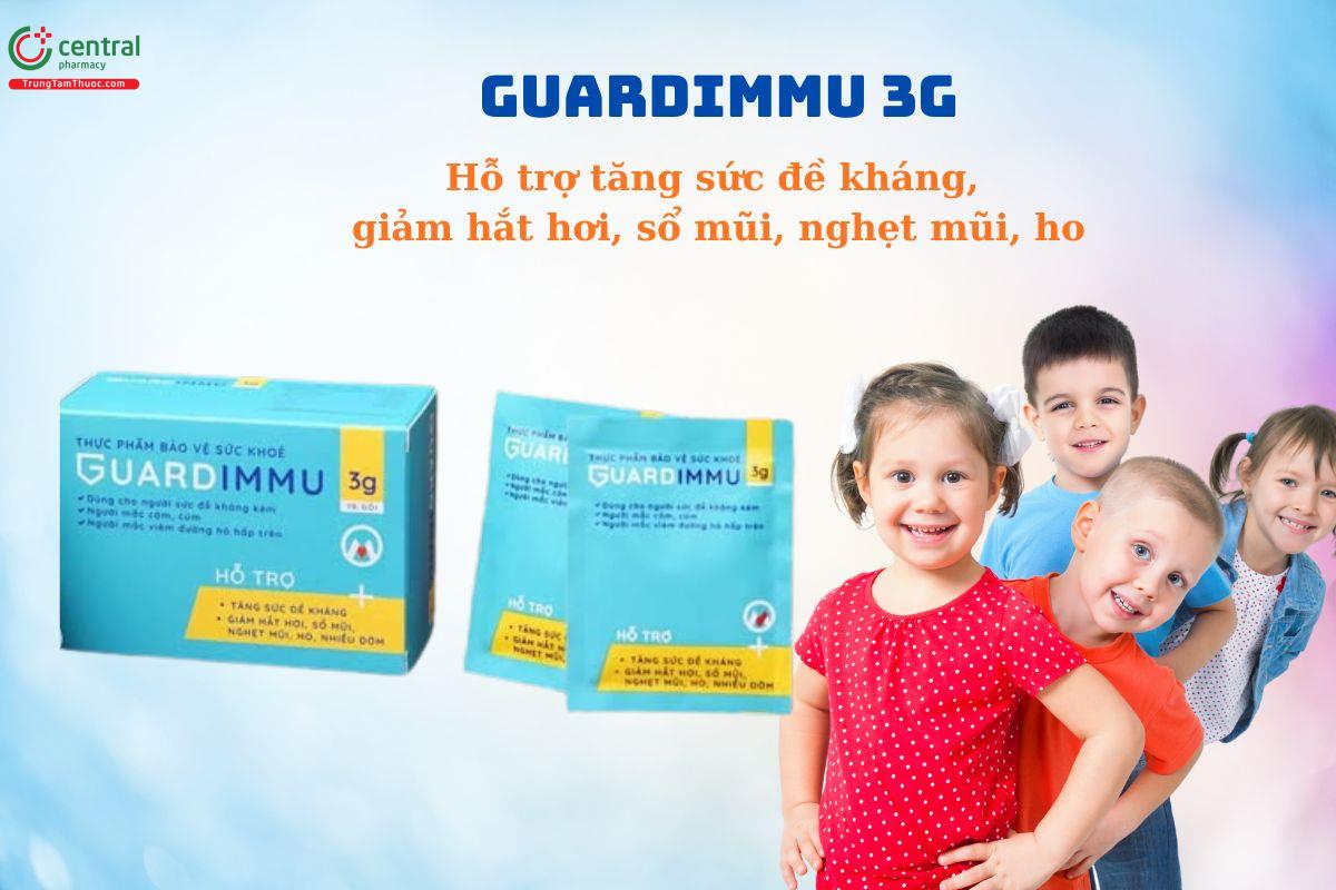 Guardimmu 3g - Tăng đề kháng, giảm hắt hơi, sổ mũi, ho