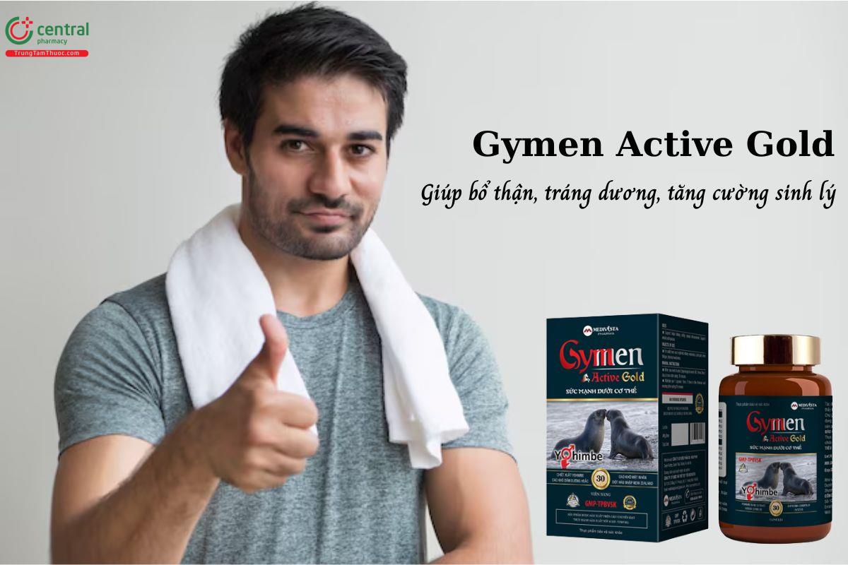 Gymen Active Gold - Bổ thận, tráng dương, tăng cường sinh lý ở nam giới