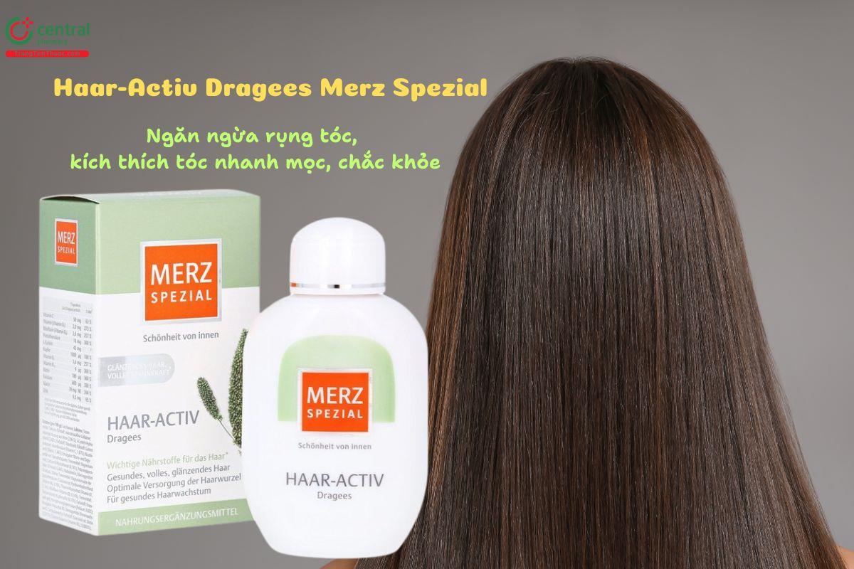 Haar-Activ Dragees Merz Spezial - Ngăn ngừa rụng tóc, kích thích mọc tóc