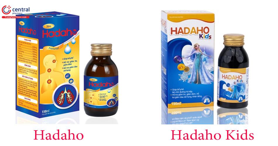 Hadaho 150ml và Hadaho Kids