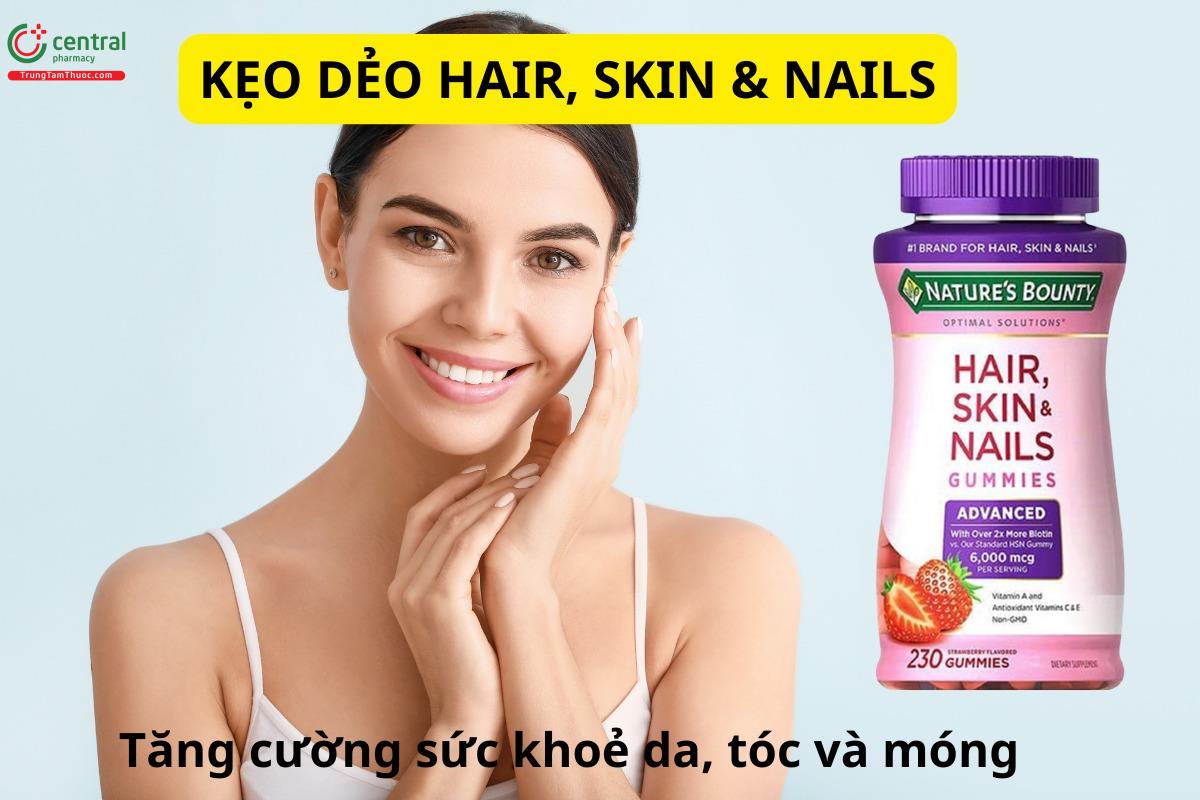 Kẹo dẻo Hair, skin & nails