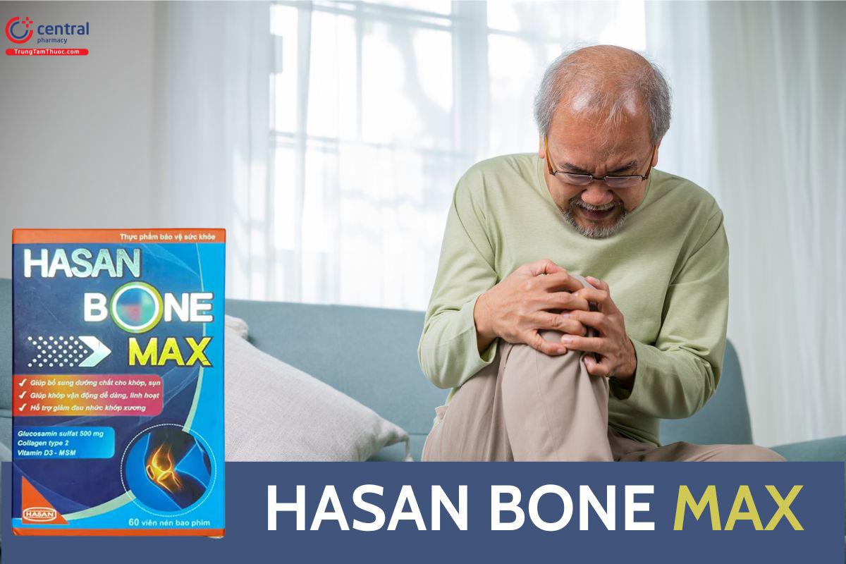Hasan Bone Max giúp giảm đau nhức xương khớp