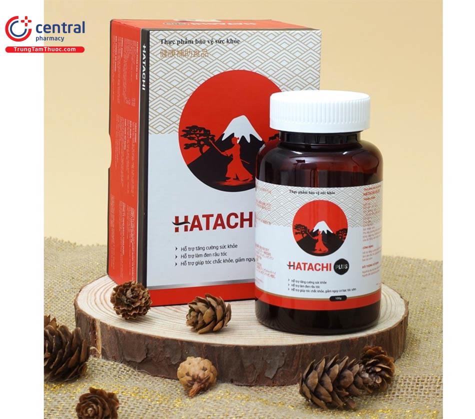Hatachi Plus giúp tóc đen bóng